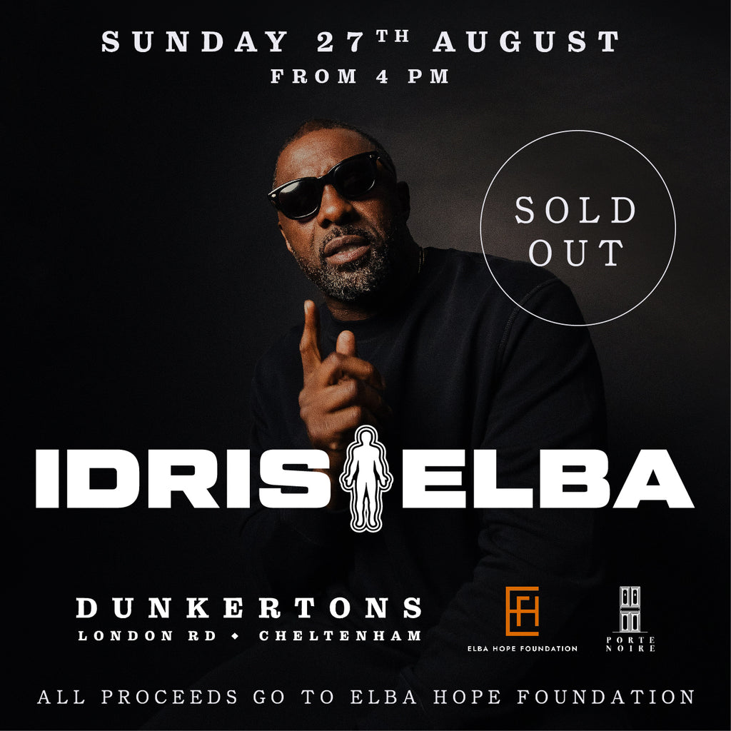INFORMATION FOR TICKET HOLDERS - IDRIS ELBA LIVE AT DUNKERTONS