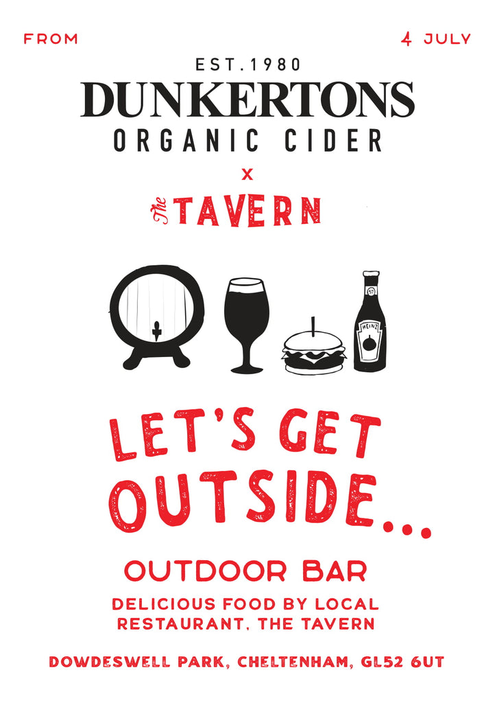 Come and join us for the official opening of our outdoor bar!