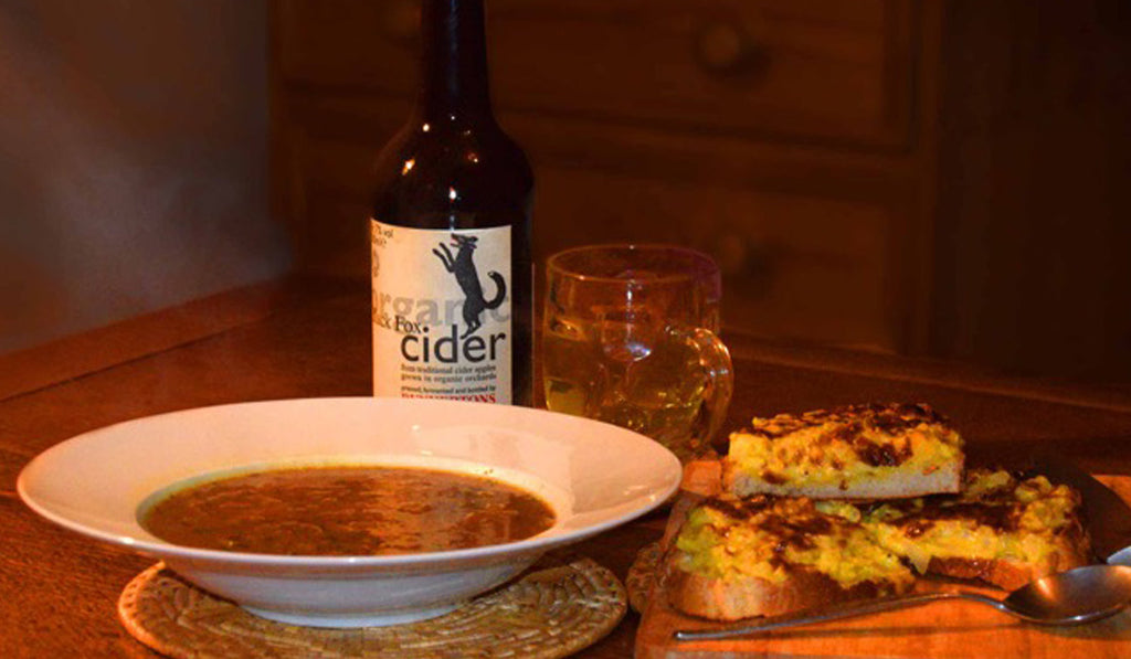 Herefordshire Onion Soup and Rarebit