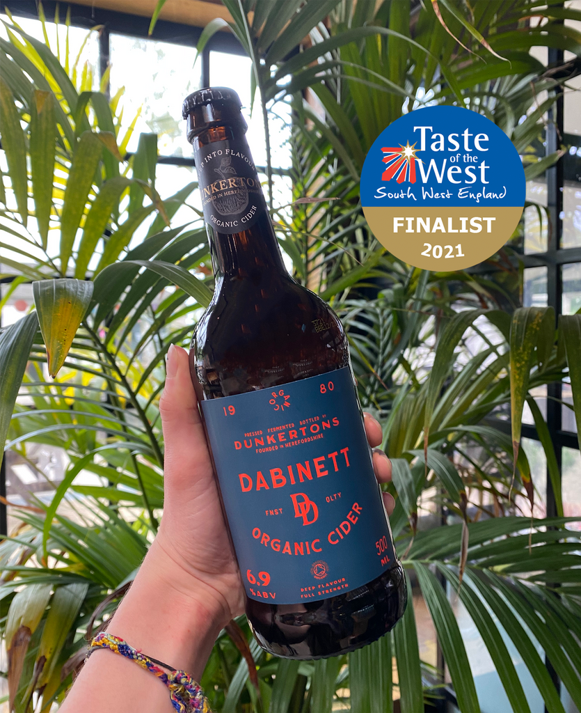 Organic Dabinett is a Finalist in the Taste of the West Awards