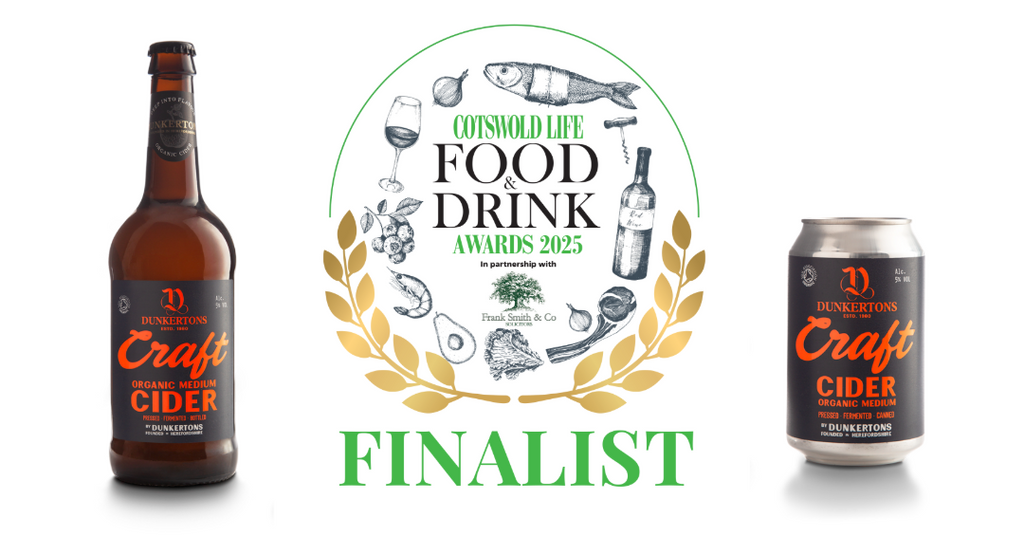 Dunkertons Cider are Finalists in the Cotswold Life Food & Drink Awards 2025