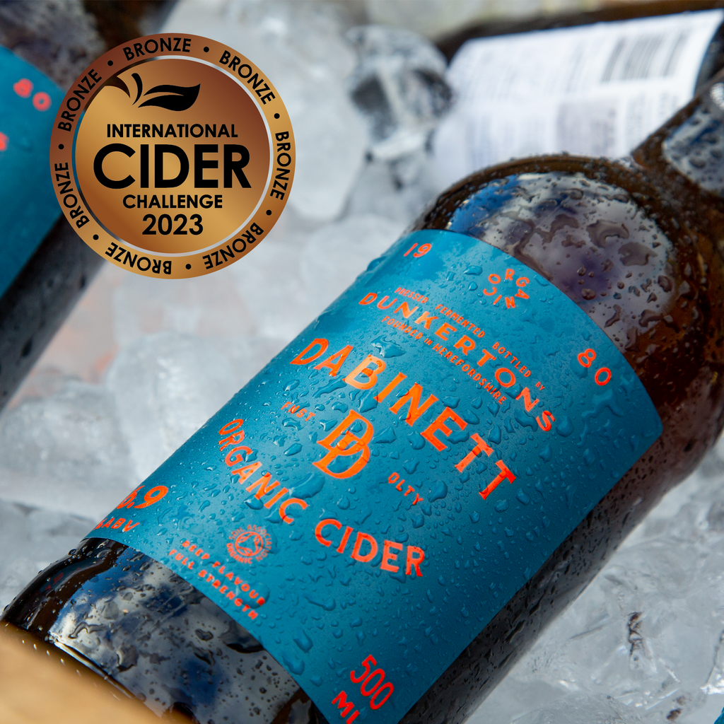Our Dabinett Won Bronze at the International Cider Challenge 2023