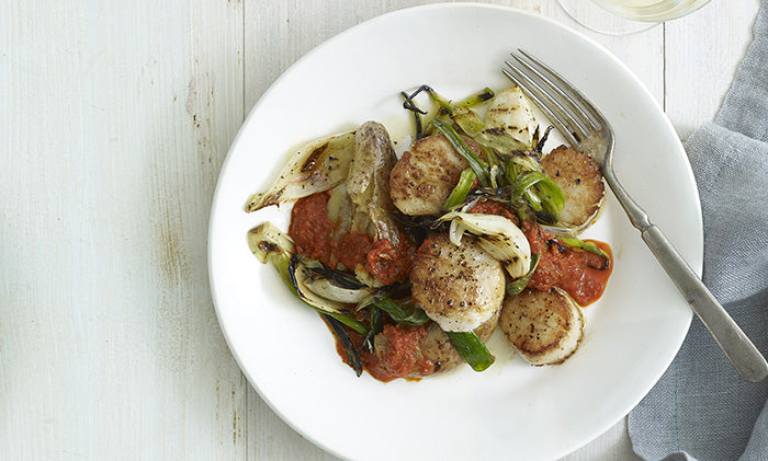 Perfect Pan-Seared Sea Scallops Paired with Dunkertons Dry Organic