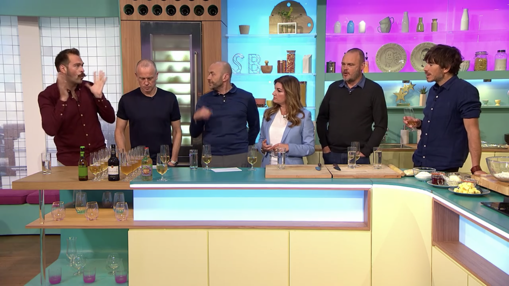 We Were on Channel 4's Sunday Brunch