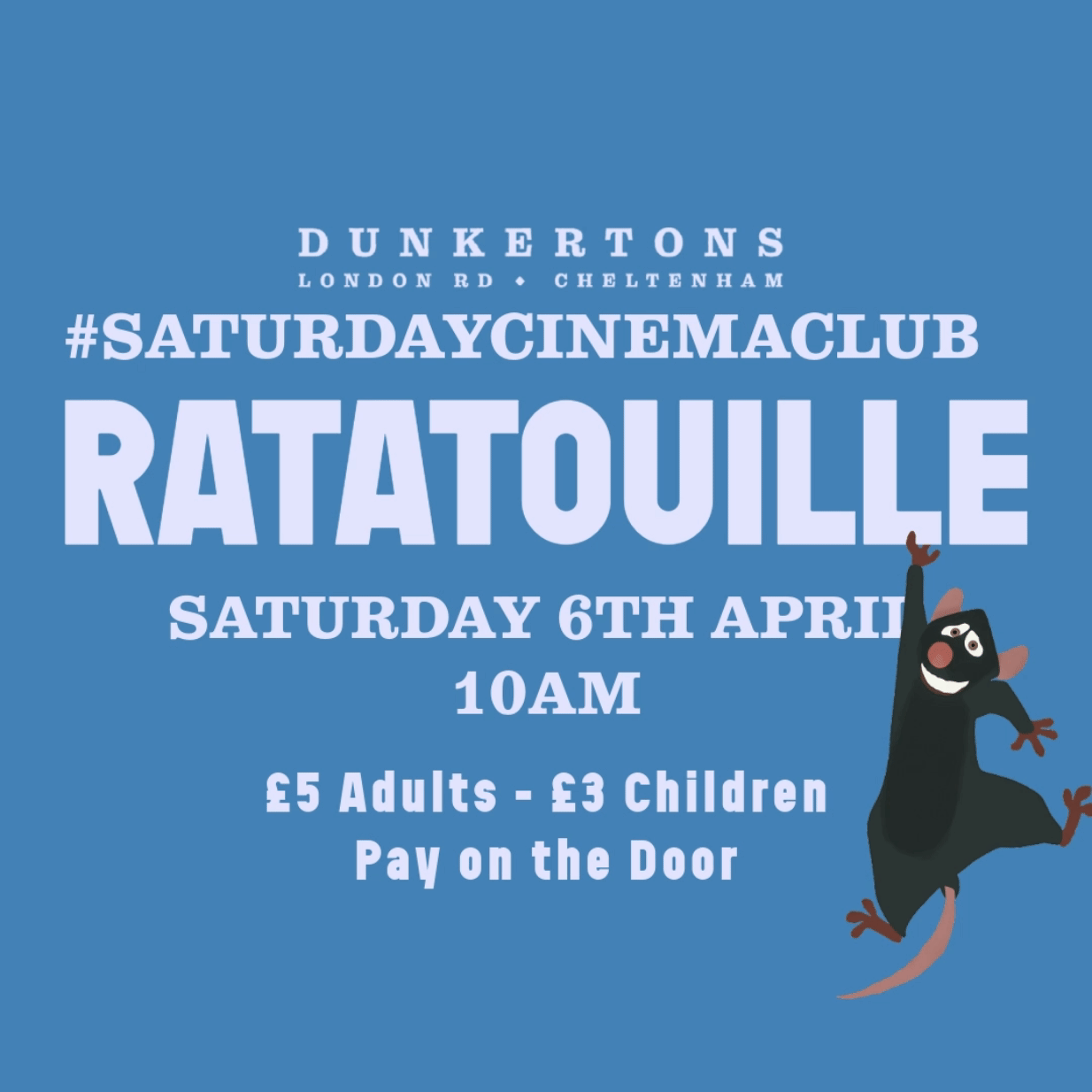 Ratatouille Saturday 6th April Dunkertons Cider