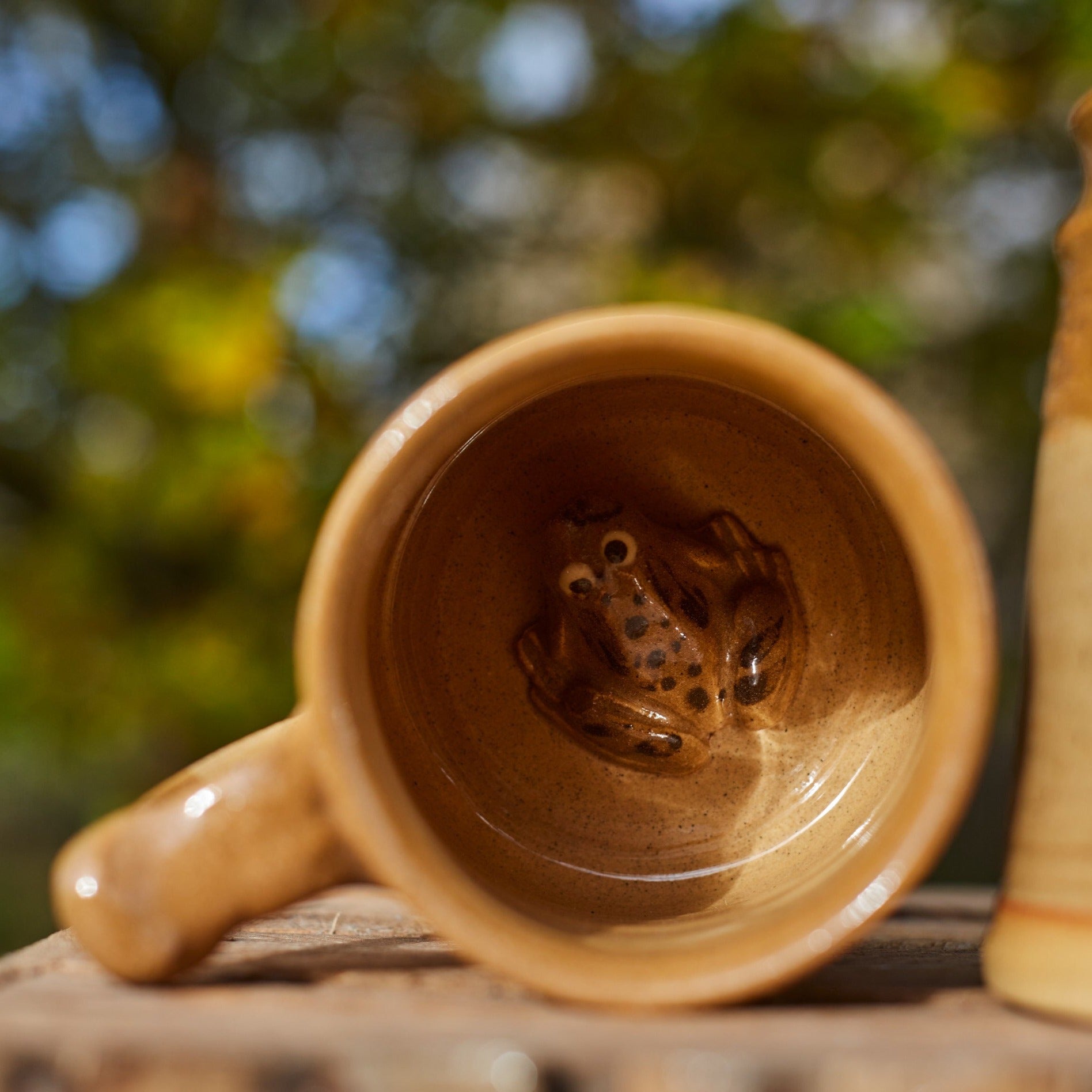 Pottery Mug with Frog – Dunkertons Cider